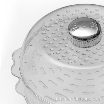 Пластиковая прозрачная крышка для изоляции пищевых продуктов